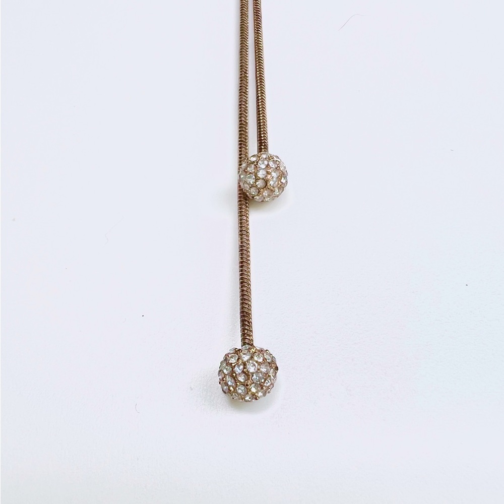 Long Lariat Style Necklace
